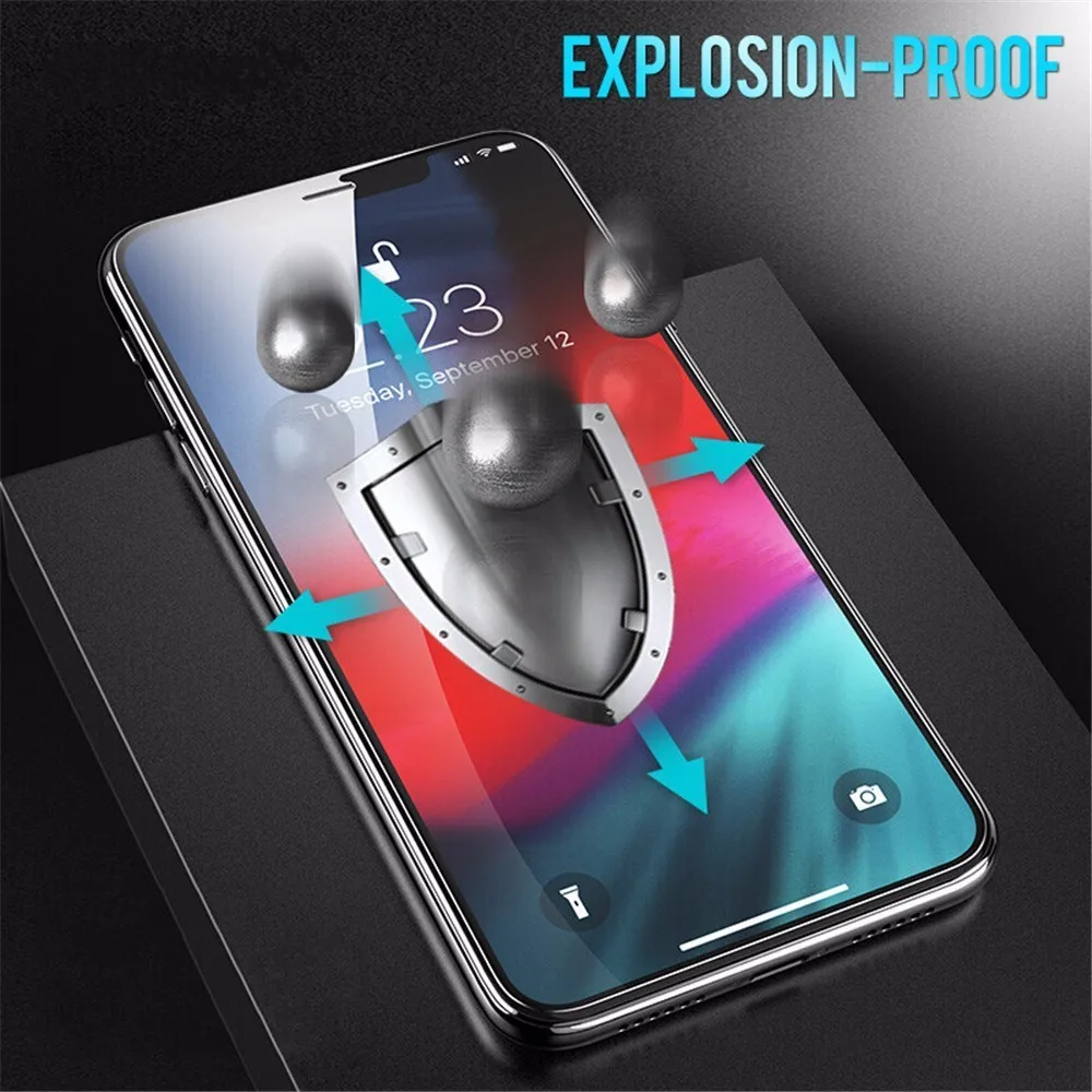 7D экран гидрогель пленка для IPhone 6s 7 8 Plus XR XS Max сплошная Защитная детей от 6 до 12 лет