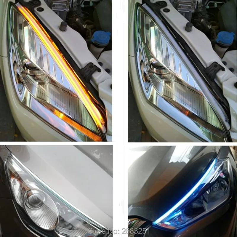 Ультратонкая светодиодная лента лампа для бровей фотосигнал поворота NISSAN tiida j10