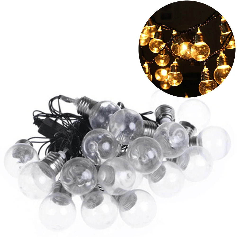 6 м/ЕС Plug светодиодный сказочных огней лампы мяч длинные Глобус светящаяся