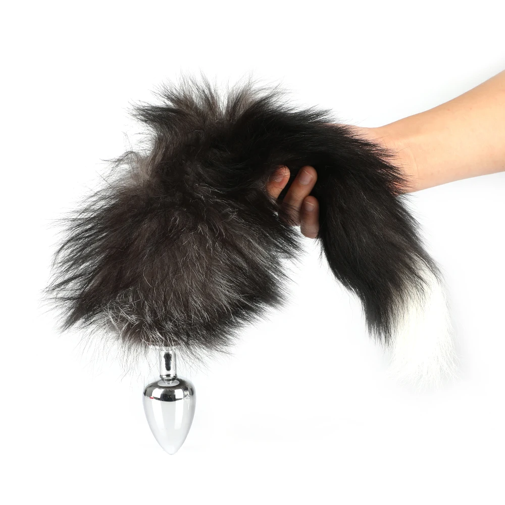 Adult Butt Plug Hair Tail Anal Toys Vibrator SM Accessories Flirting Erotic Sex Game BDSM for Man Woman | Красота и здоровье