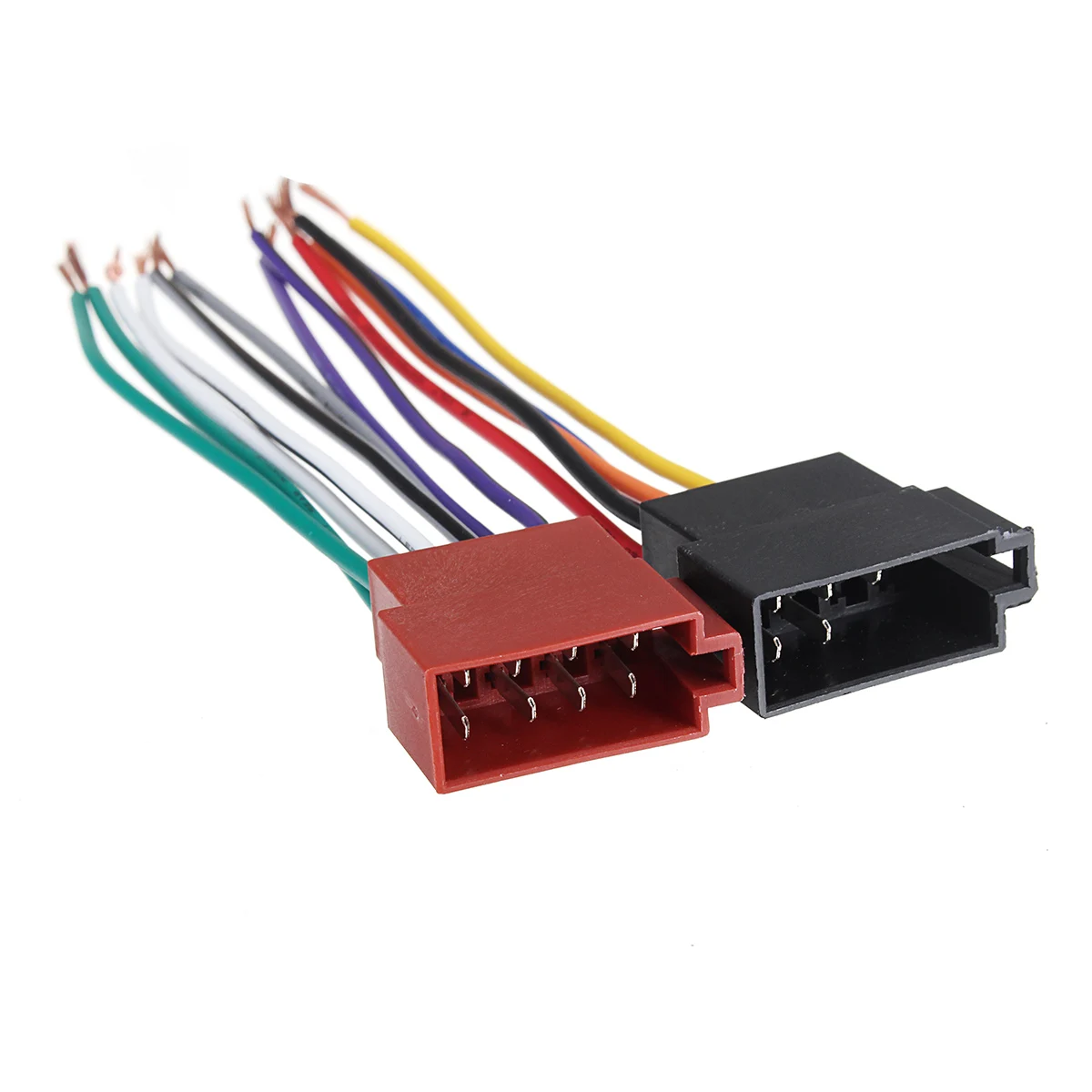 Универсальный автомобильный стерео Женский ISO радио разъем адаптер кабель