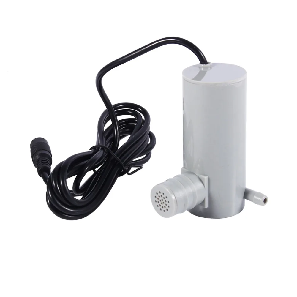 DC 12V 19W погружной водяной насос с высоким подъемом 9M 500L/H для мытья автомобиля