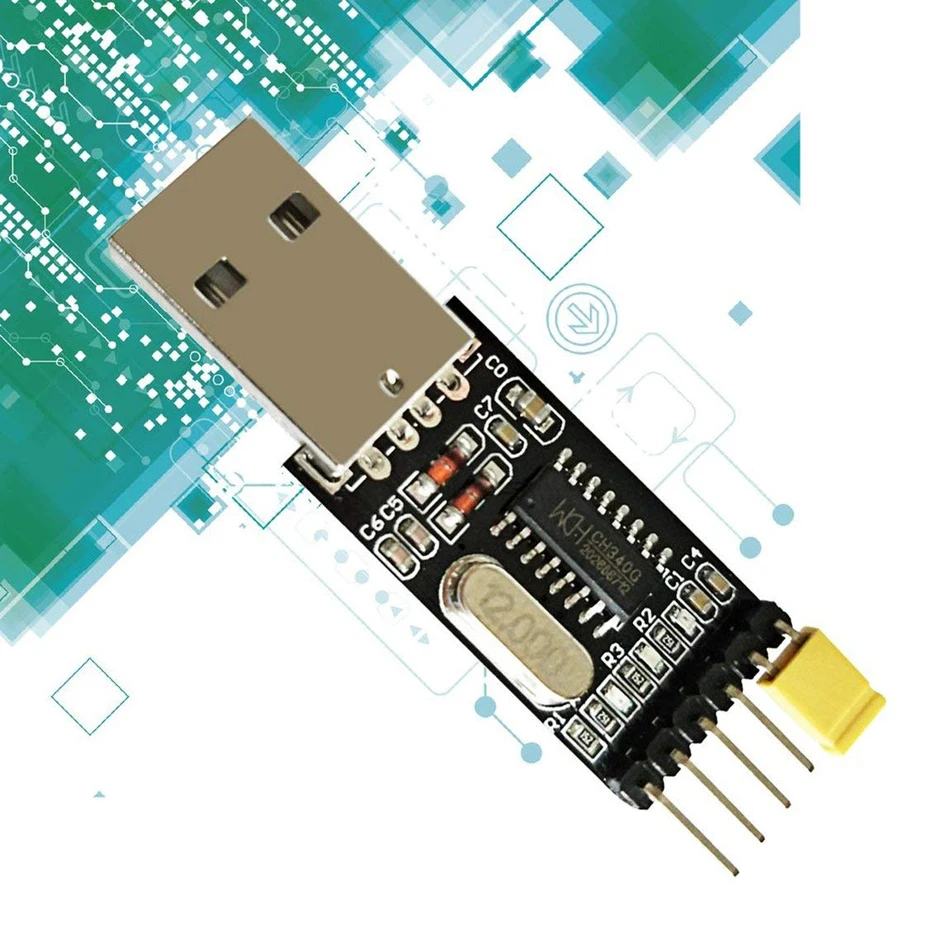 Преобразователь USB в TTL UART модуль CH340G CH340 3 В 5 переключатель | Компьютеры и офис