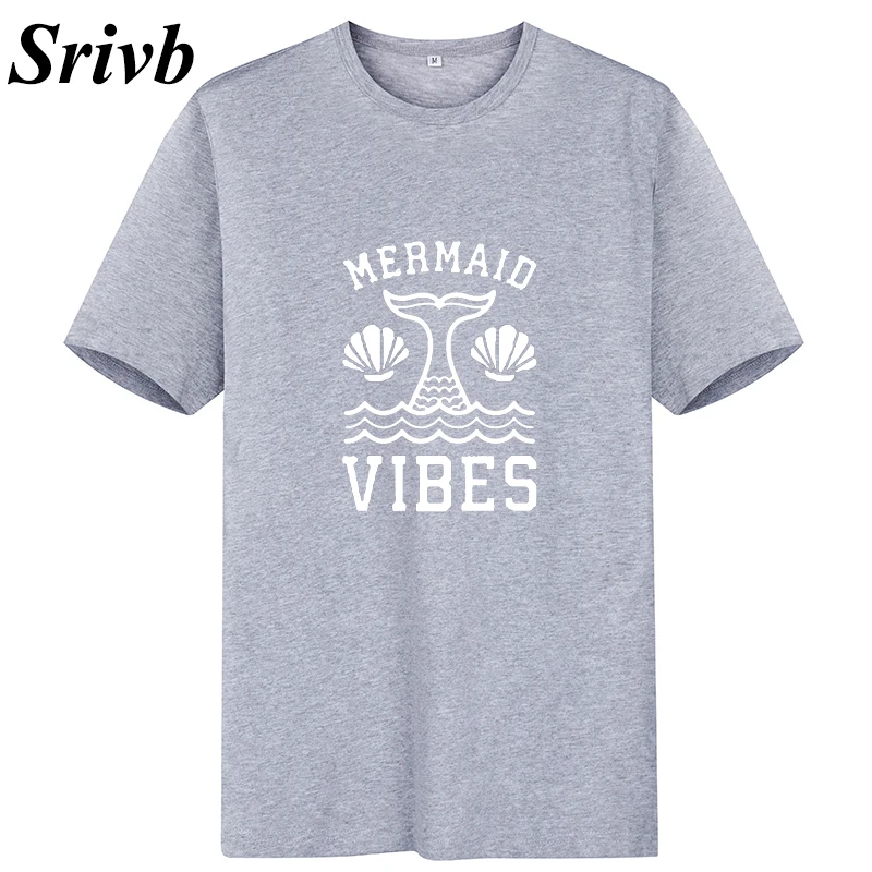 Женская футболка Srivb летняя хлопковая с коротким рукавом и принтом в виде