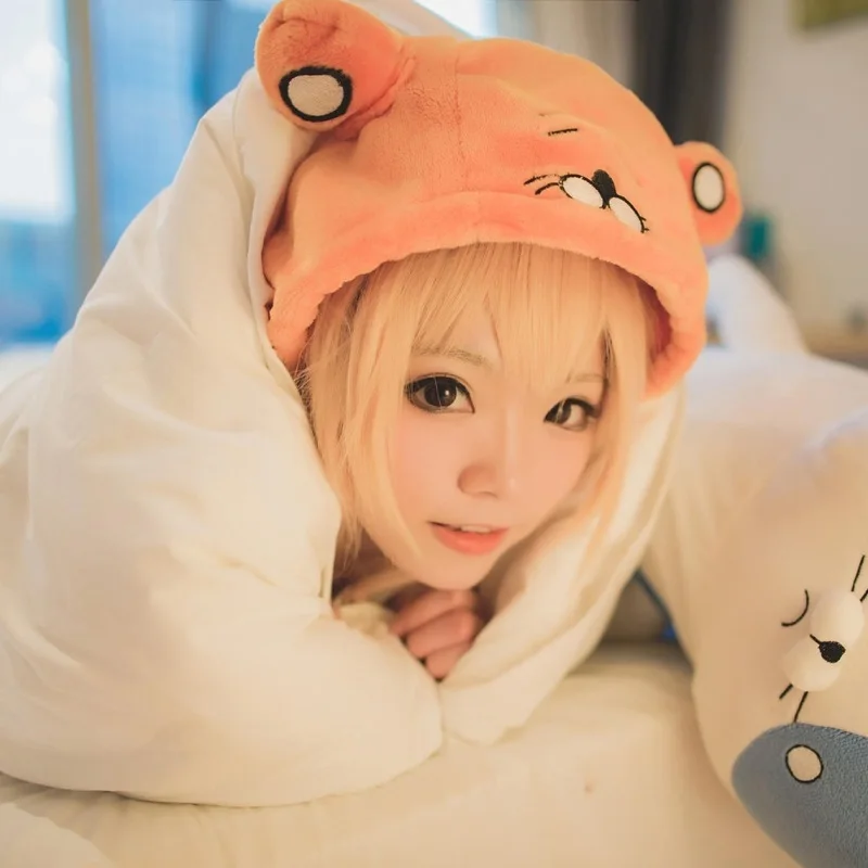 Himouto умару чан косплей костюм женский плащ одеяло мягкие фланели мультяшные