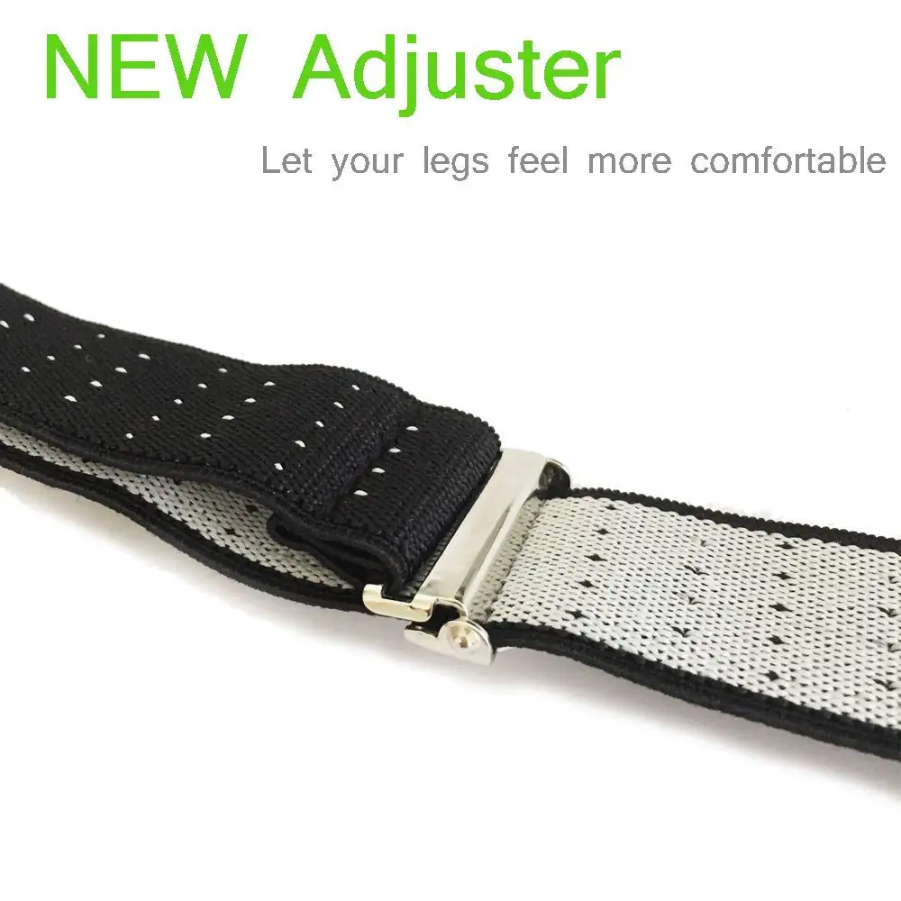 Mens Shirt Stays Military Adjustable Elastic Garter Straps Sock Non-Slip Clamps | Украшения и аксессуары