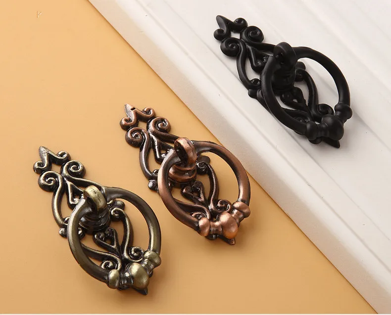 Винтажная ручка дверная ручки для шкафа кухонного мебельная фурнитура |