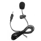 Внешний пристегивающийся на лацкан петличный микрофон 3,5 мм Jack для телефона громкой связи Bluetooth гарнитура для авто проводной конденсаторный микрофон для обучения Speeching микрофон