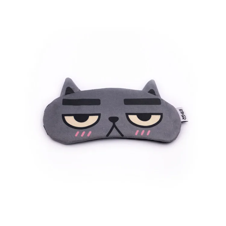 Завязанного Nap мультфильм глаза кошки с холодным и горячим компрессом Dual