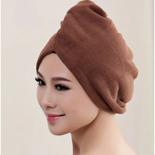 Волшебное быстросохнущее полотенце для волос из микрофибры банная накидка шапка