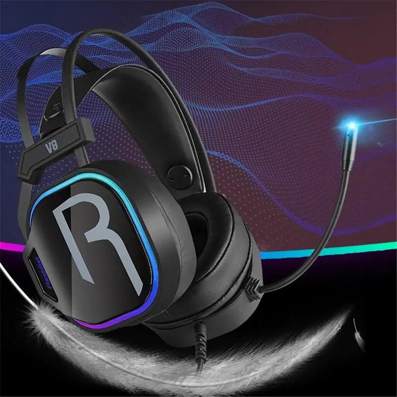Gaming Headset Computer 7.1 For PS4 XBOX ONE PC Windows Mac IOS Android RGP Streamer Immersive Sound Vibration Game Headphones