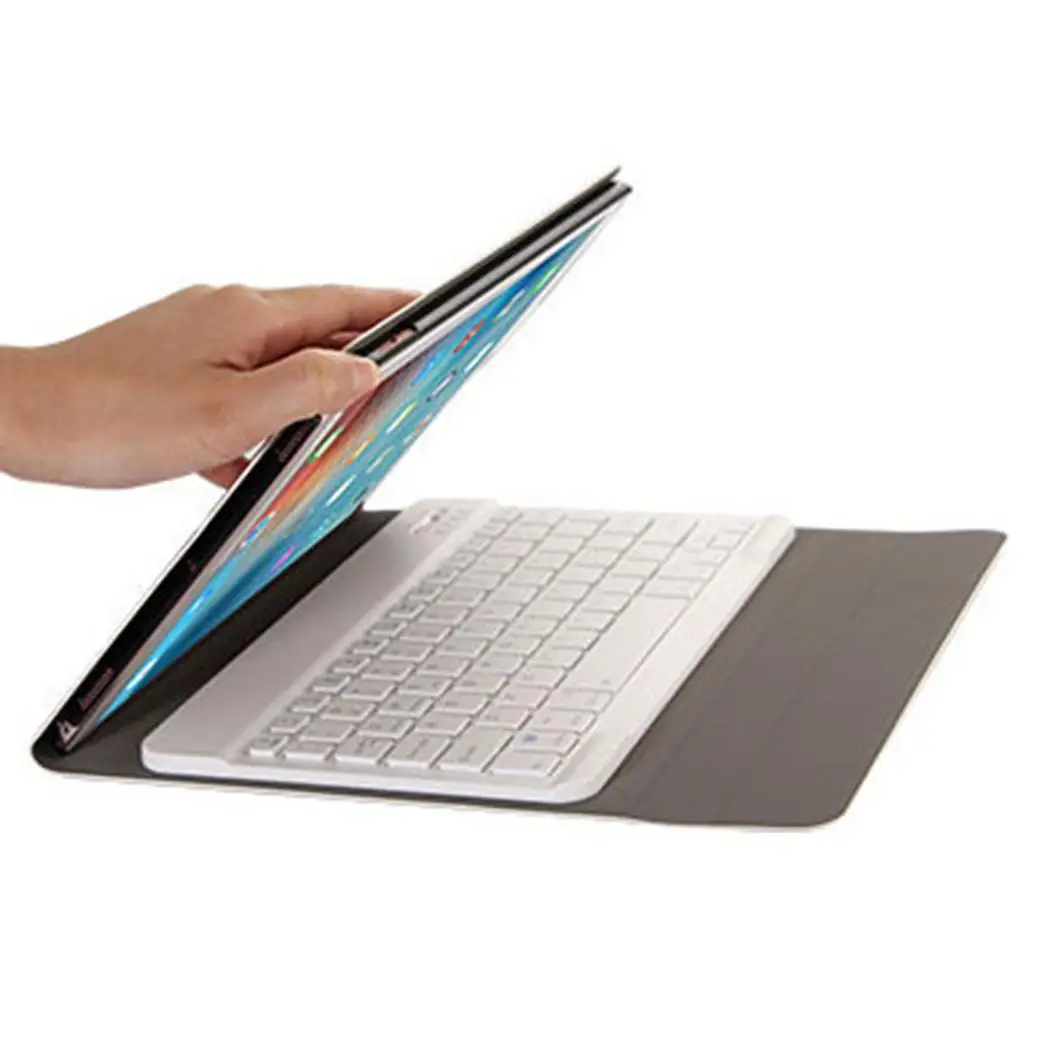 Сплав Bluetooth беспроводная клавиатура чехол сплит дизайн кожаный для iPad Mini 1234 Air 1 2