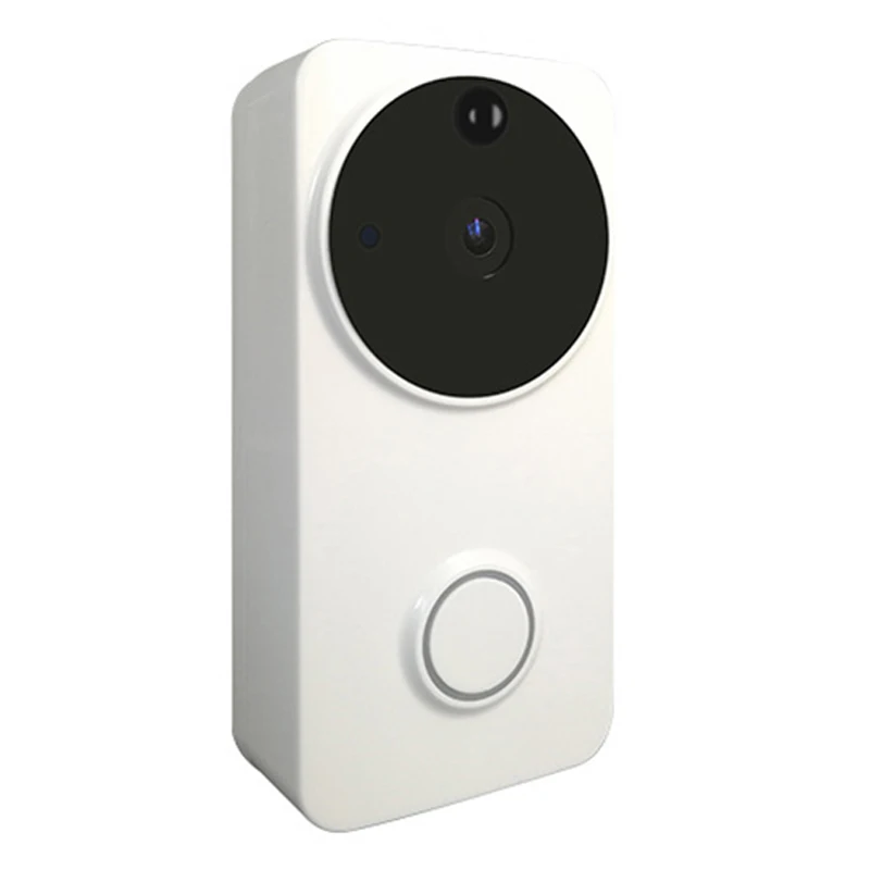 Беспроводной двухсторонний дверной звонок Hd 720P Визуальный с Wi-Fi камера дверного