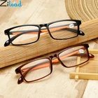 Очки Zilead TR90 светильник для мужчин и женщин, аксессуар для чтения с прозрачными HD линзами, для дальнозоркости с диоптриями + 1,0... + 4,0, для родителей