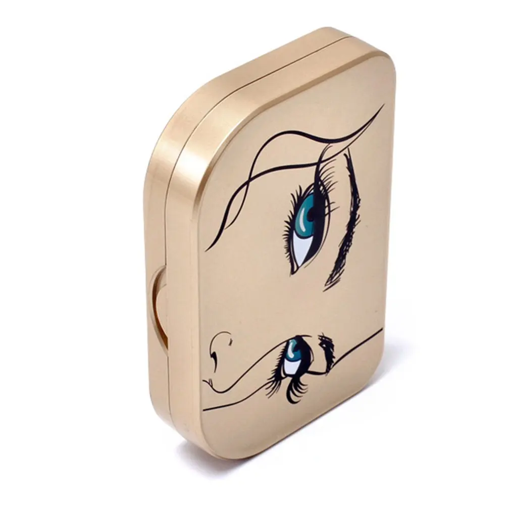 Portable Women False Eyelash Storage Box Dustproof Plastic Makeup Beauty Case | Дом и сад