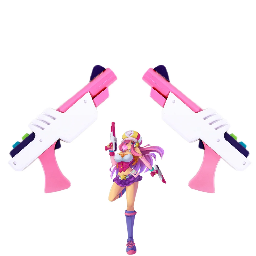 

Лига Легенд аркадная Miss Fortune Gun Косплей Prop 2 шт.