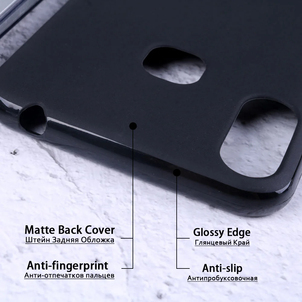 JONSNOW Soft Case for BQ Vsmart JOY 1 Plus Silicone Protection Pudding Anti Skid Phone Cover Concha | Мобильные телефоны и
