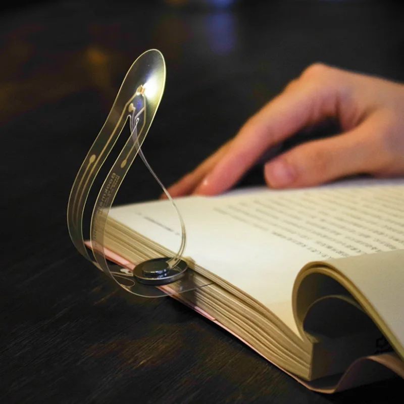 Портативная книжная лампа Usb перезаряжаемая для чтения Уход за глазами ночник