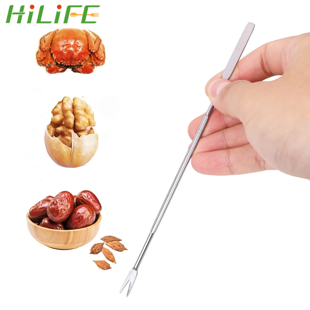 HILIFE фрукты вилка морепродукты инструменты мулитфункция нержавеющая сталь