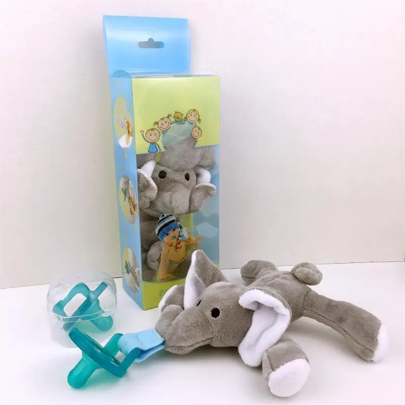 New Pattern Baby Appease Nipple Toys Suspension Type Animal Lint Flower Colour A Variety Of Silica Gel | Мать и ребенок