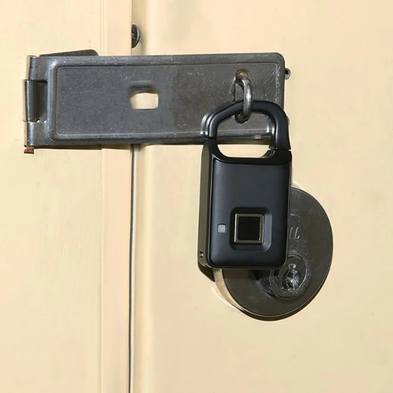 P4 USB Перезаряжаемый смарт-замок без ключа с защитой от кражи замок для