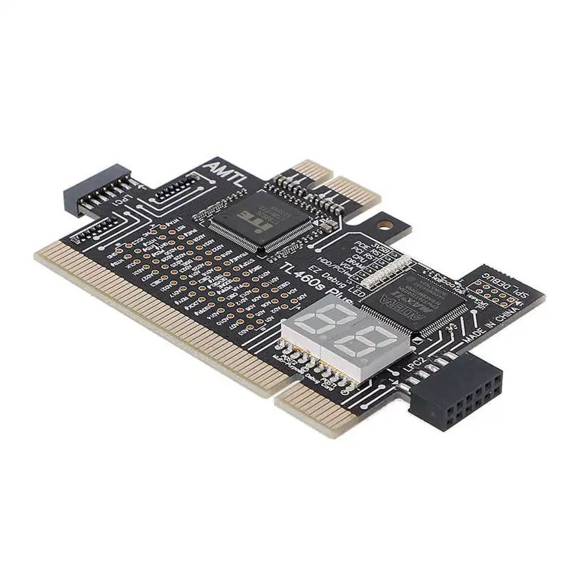 Анализатор диагностический Lpc-Debug Card Pci Pci-E Post test Kit материнская плата
