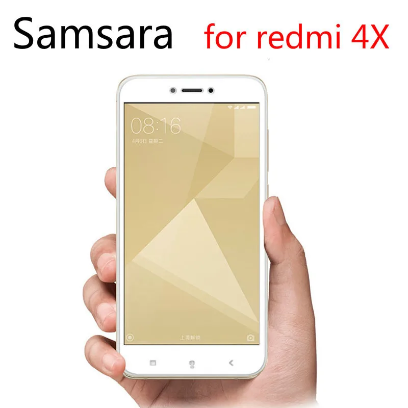 9H 3D изогнутое закаленное стекло с полным покрытием для Xiaomi Redmi 4X пленка Xiomi