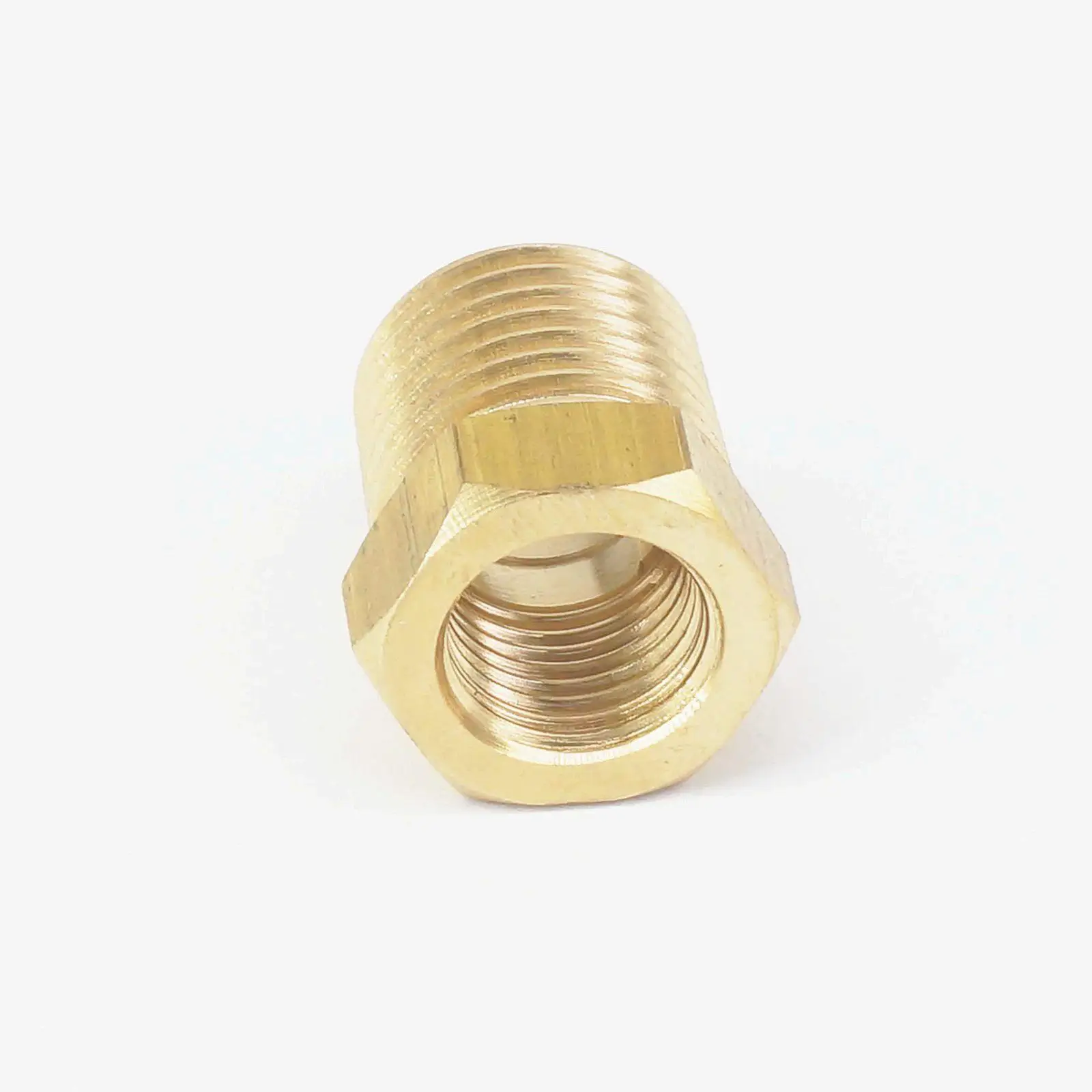 1/4 &quotBSPT Male x 1/8&quot NPT Female понижающая втулка латунный Соединительный соединитель
