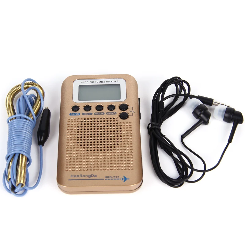 LEORY Новый VHF авиационный радиоприемник портативный Полнодиапазонный для