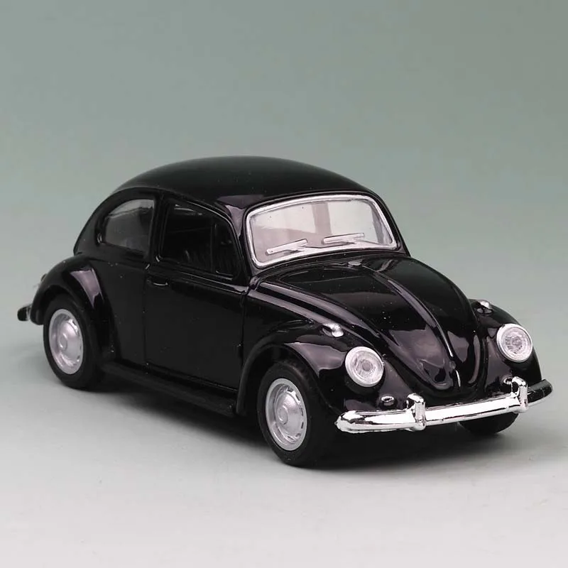1:36 сплав VW Beetle классические старые автомобили игрушка оттяните назад литья под