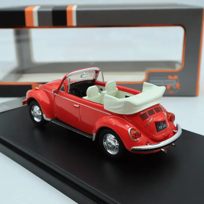 Литые модели автомобилей премиум класса X 1:43 SUPER BEETLE 1973 CONVERTIBLE RED PRD530 Ограниченная