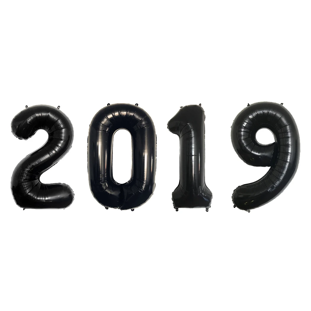 4 шт. 42 ''декоративный воздушный шар для вечеринки 2019 фольгированный дня