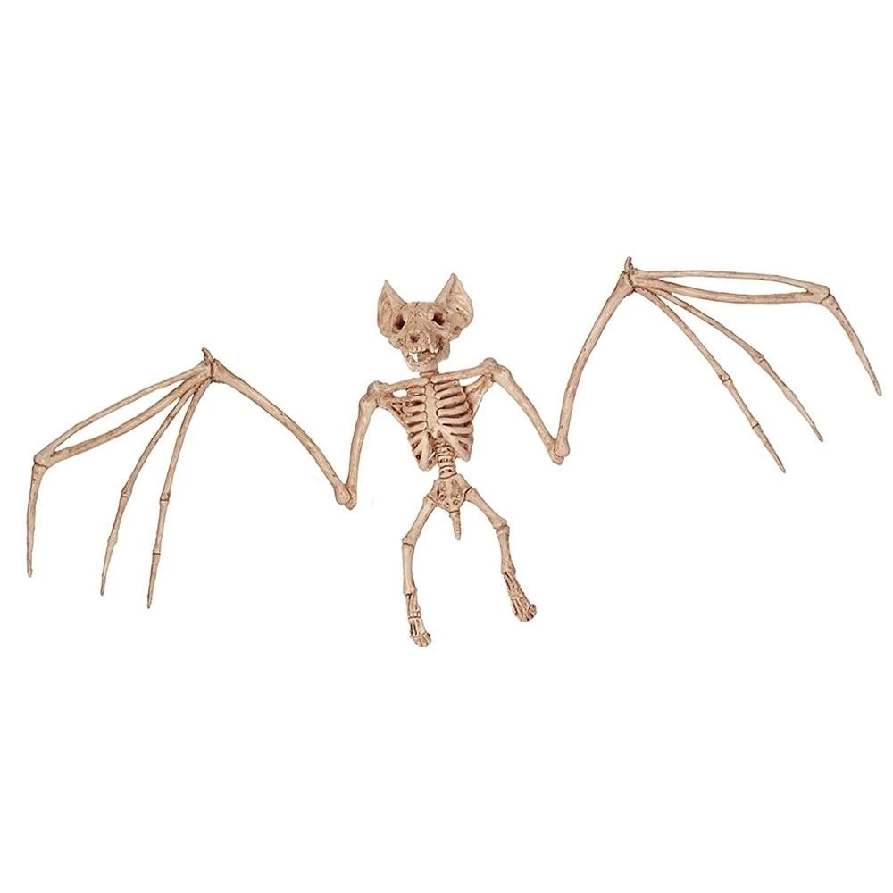 Жуткий скелет 12 &quotлетучая мышь Crazy Bonez Хэллоуин Страшные украшения сезоны