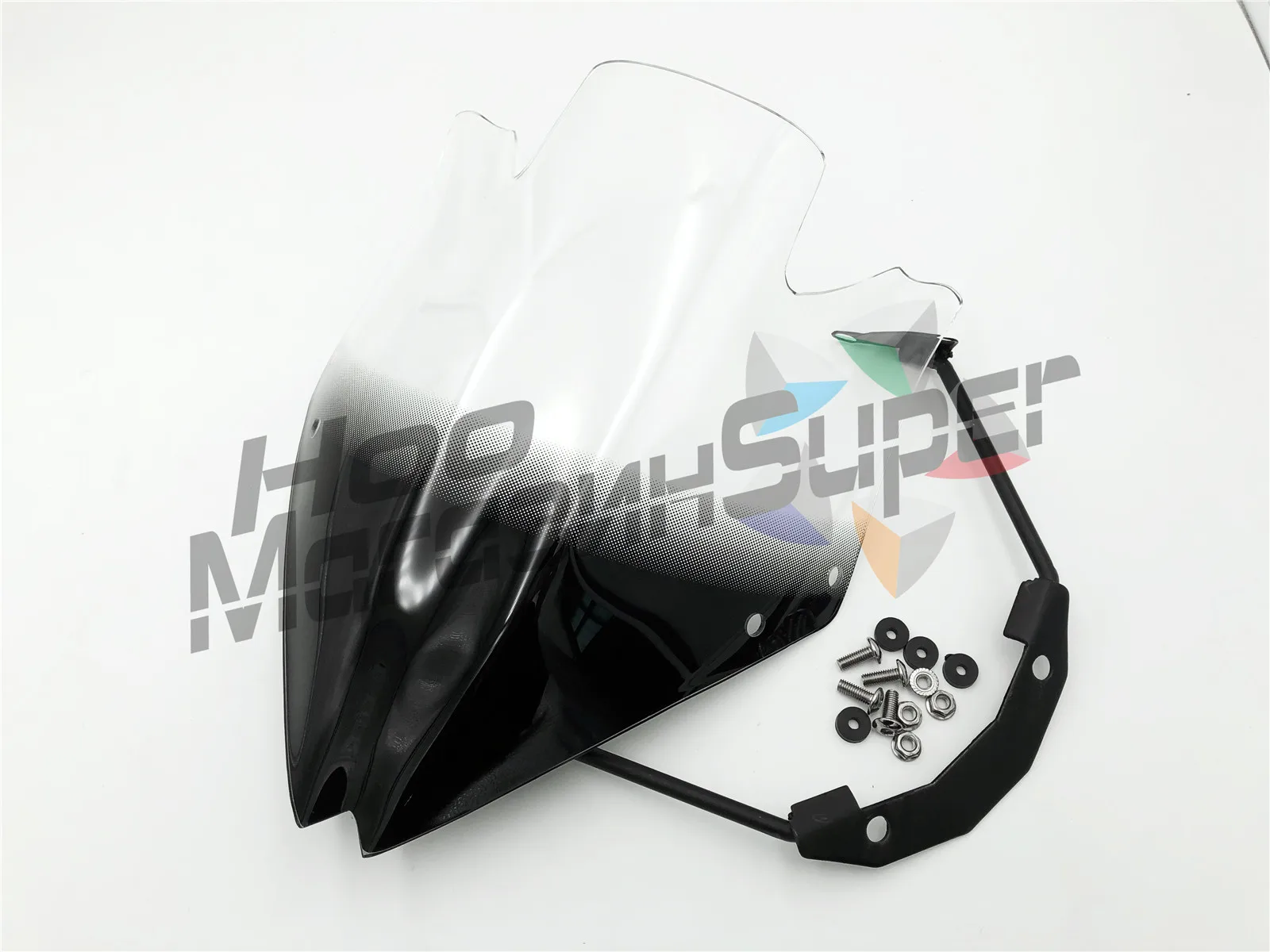 Бесплатная доставка лобовое стекло для мотоцикла Kawasaki Z750 Z750R 2007 2008 2009 2010 2011 2012