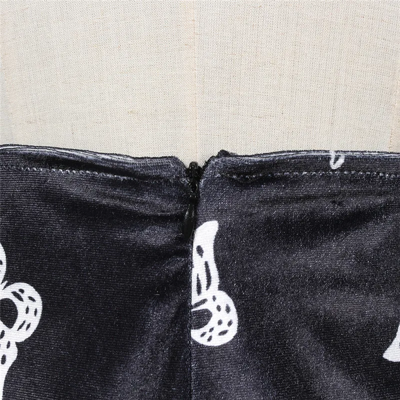 Butterfly Velvet Skirt Zipper Waist Women Mini Skirts Spring Summer Sexy Sweet Short Female Bottoms | Женская одежда