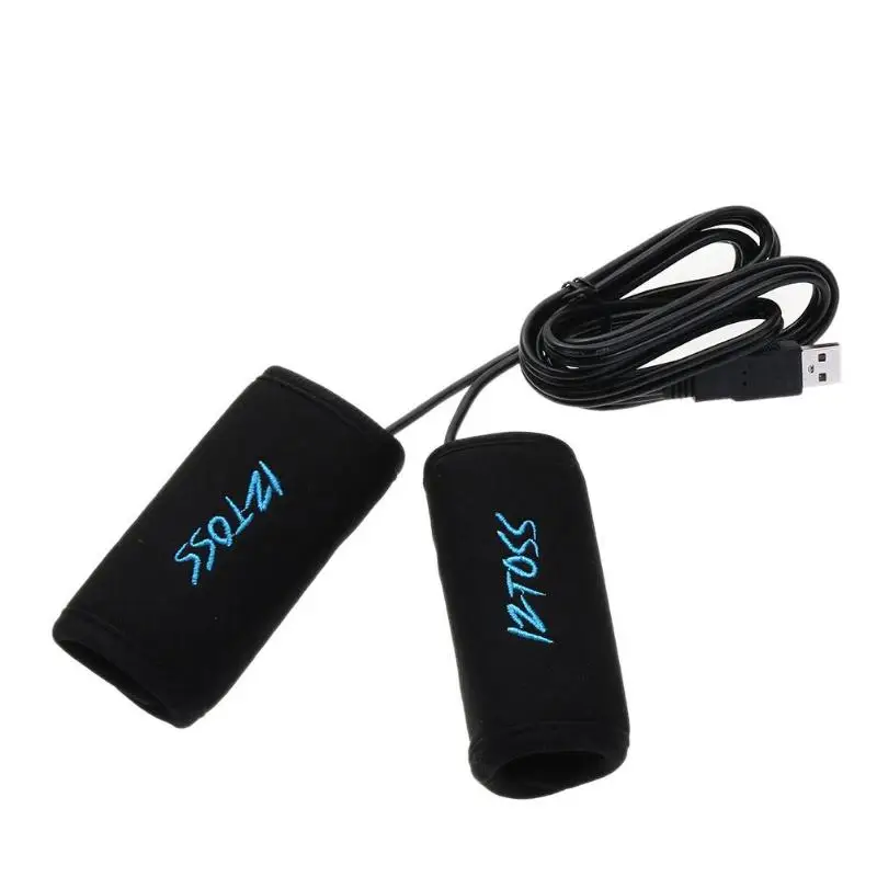 1 пара горячая распродажа 7/8 дюйма ручки с подогревом для мотоцикла USB