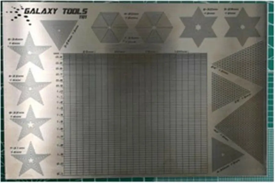 Коврик для резки GALAXY коврик из нержавеющей стали модель хобби дизайн ремесленные