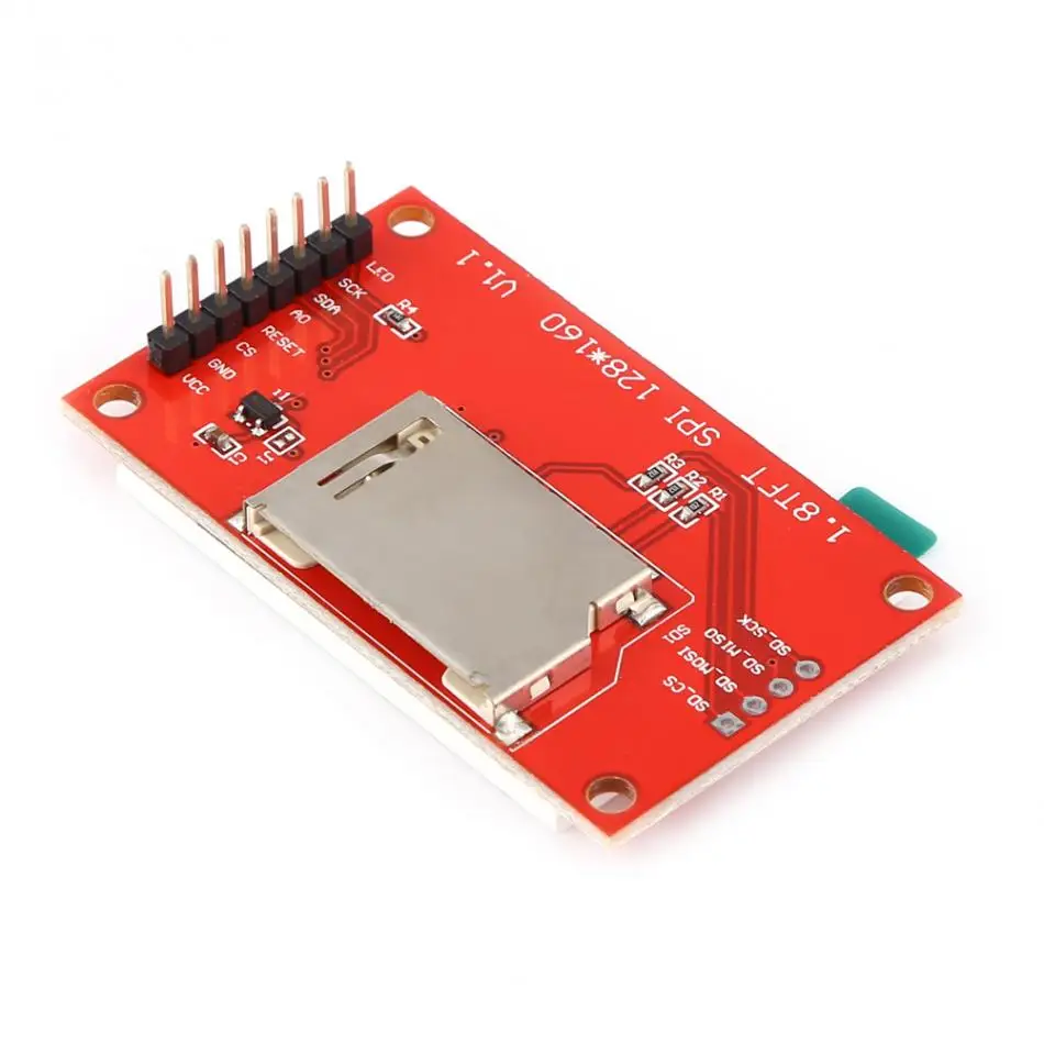 1 8 дюймовый SPI TFT ЖК дисплей модуль универсальный контроллер ST7735 128x160 51/AVR/STM32/ARM 8/16
