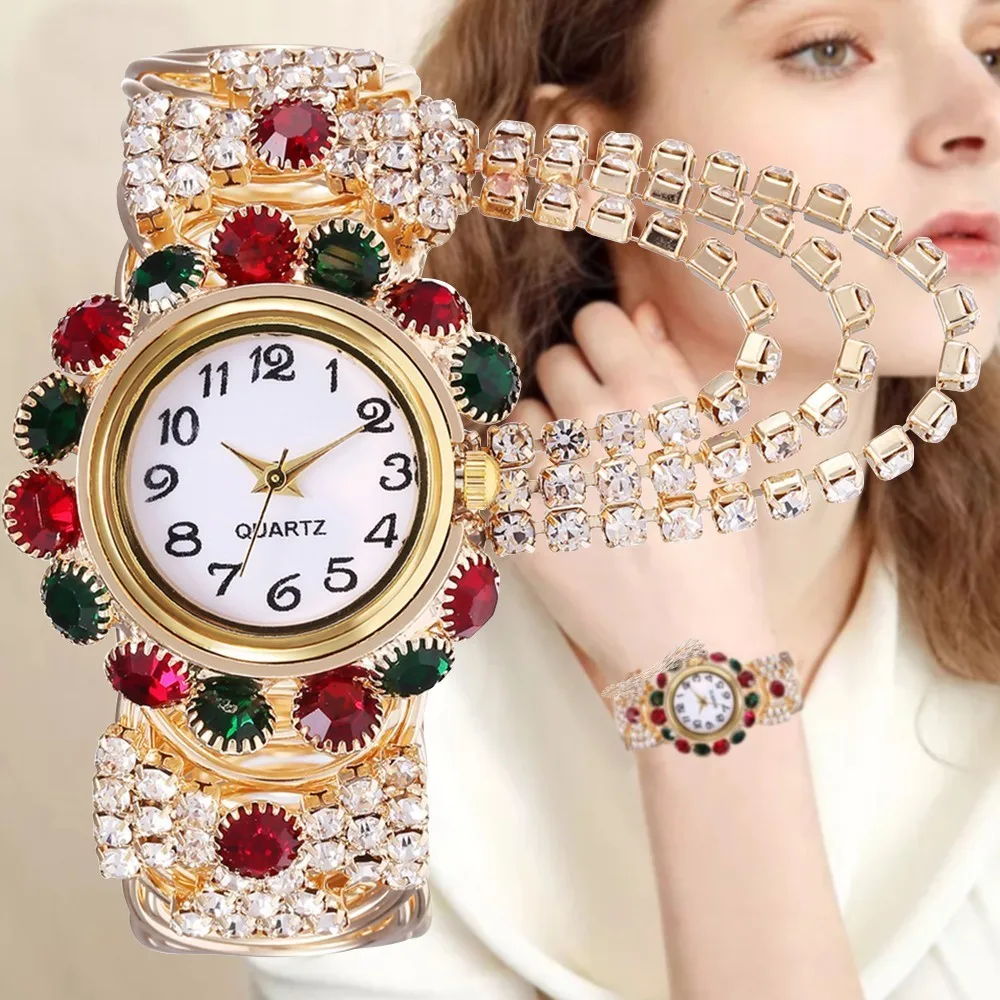 Топ бренд Роскошные Стразы браслет часы женские наручные часы Relogio Feminino Reloj Mujer Montre Femme часы