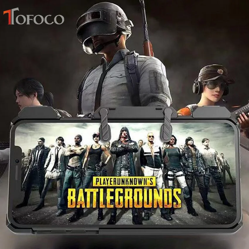 Джойстик для смартфона PUBG 2 в 1 чехол iPhone 6 6s 7 8 X XS|Геймпады| |