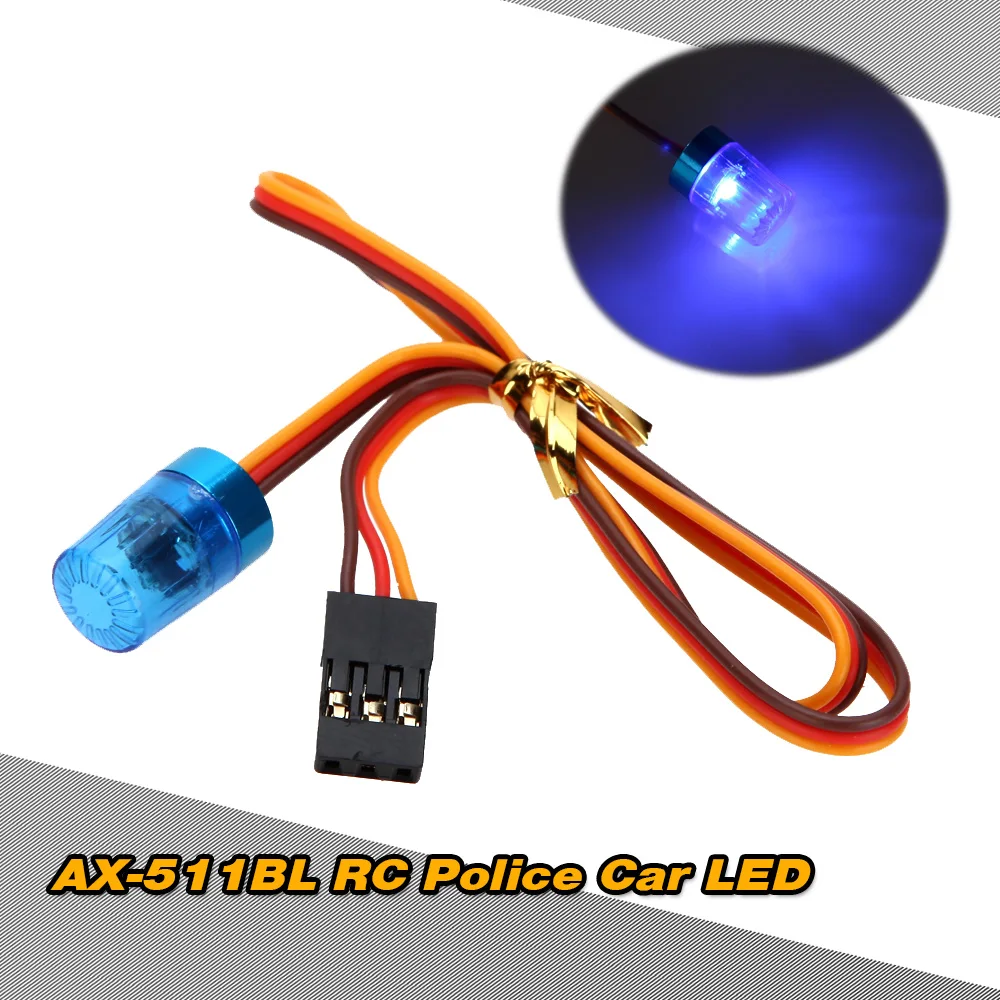 AX-511Y RC Многофункциональный Циркулярный ультра яркий полицейский автомобиль