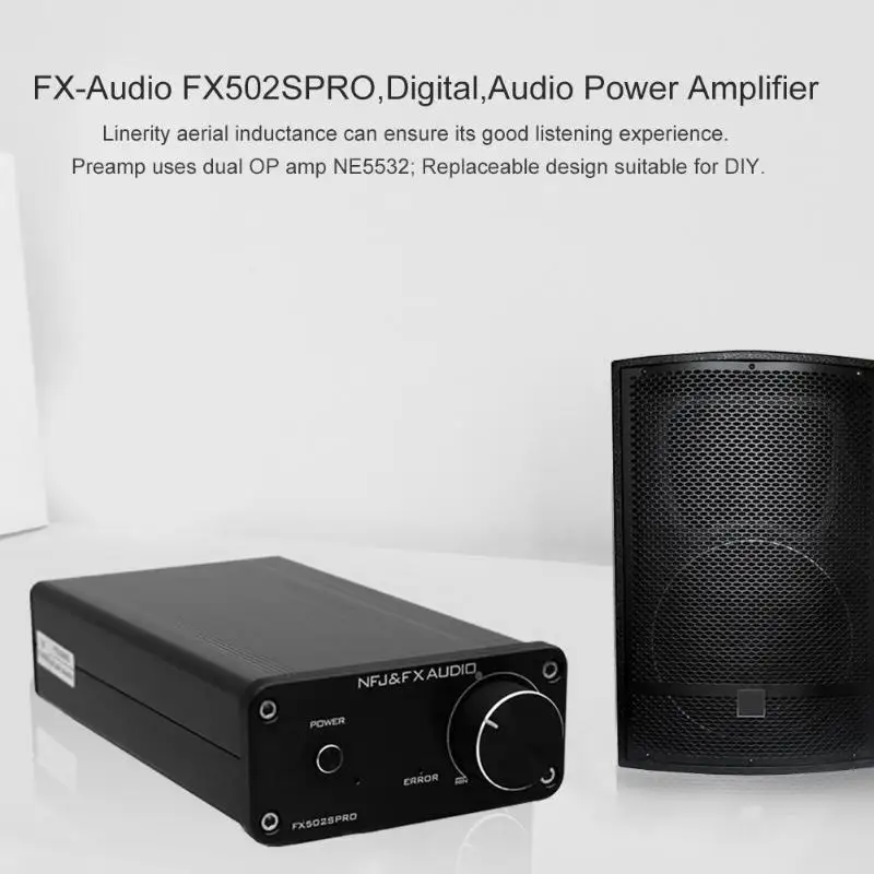 Feixiang AUDIO FX502SPRO TPA3250 цифровой усилитель мощности высококачественный стерео Мини