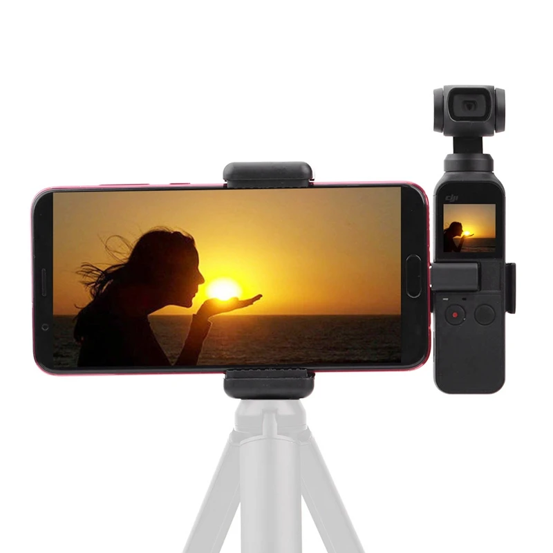 Крепление для телефона зажим Кронштейн стержень Dji Osmo Карманный карданный