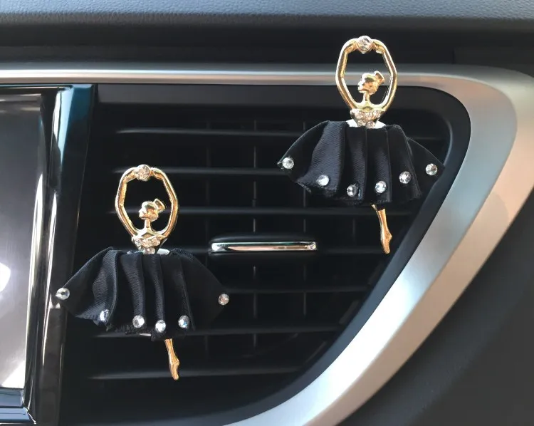 Car Styling Ballet Girl Air Freshener Fragrance Conditioner Outlet Clip Perfume Auto Accessories | Автомобили и мотоциклы