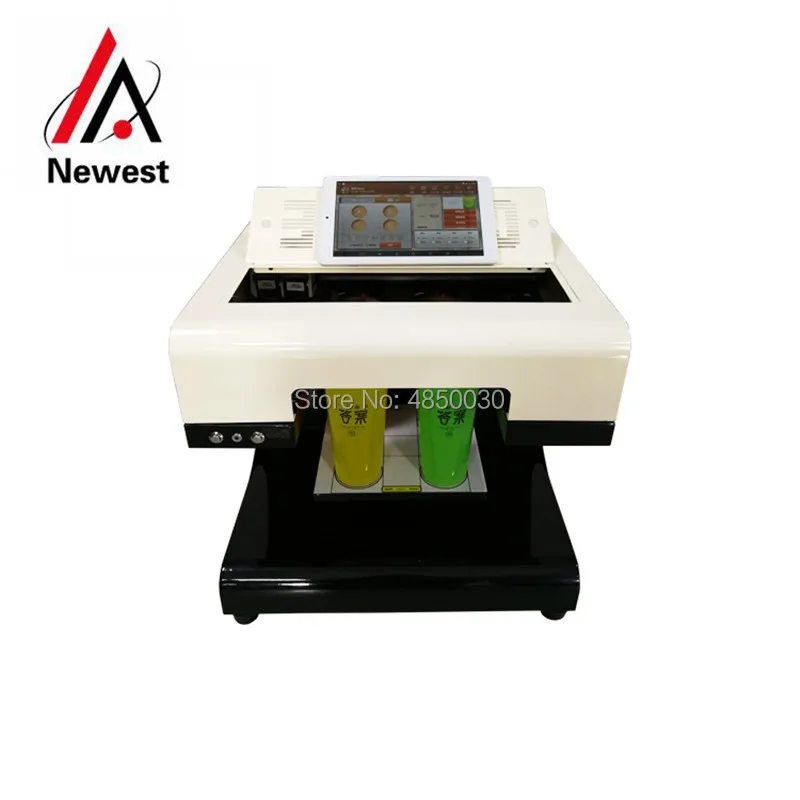 Кофейный принтер с 4 чашками печатающая машина для молочного чая йогурта торта по