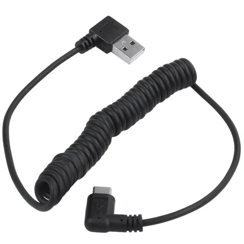 USB 90 градусов Мужской Micro кабель для зарядки данных изгиб левая Выдвижная