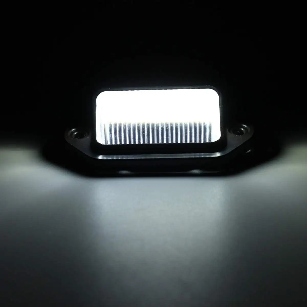 12V 6 LED номерной знак свет прицеп грузовик Белый ABS пластик|Система освещения для