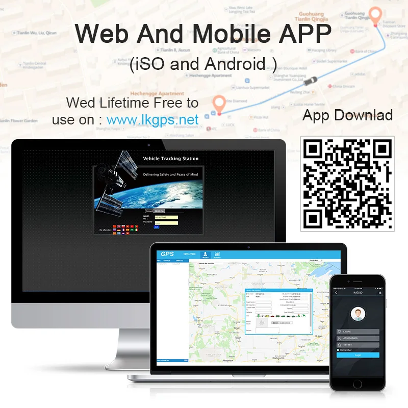 Автомобильный GPS трекер 3G LK209G 20000 мАч 10000 мАч|GPS-трекеры| |