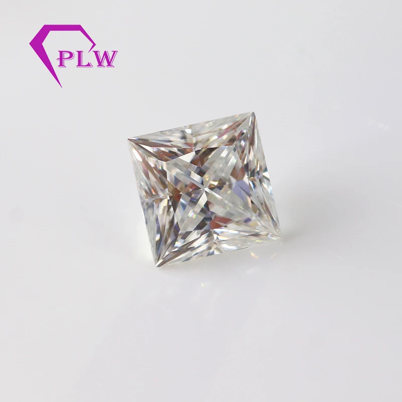 Provence jewelry 0 3 карат 3*3 мм D Цвет VVS 3ex Принцесса cut moissanite для кольца браслет ожерелье