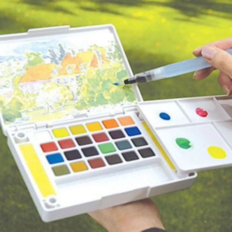 Кисть для воды акварельные художники кисти рисования пигментная ручка пластик +